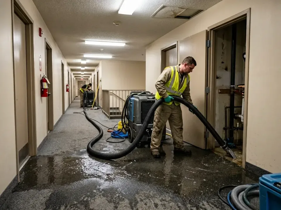 multi-unit-apartment-hallway-f-005 — frequently asked questions, Emergency Burst Pipe Water Extraction & Removal in Avenue B…